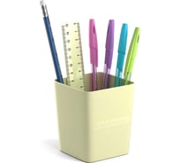 Настольный пластиковый набор ErichKrause Base Pastel желтый 53309