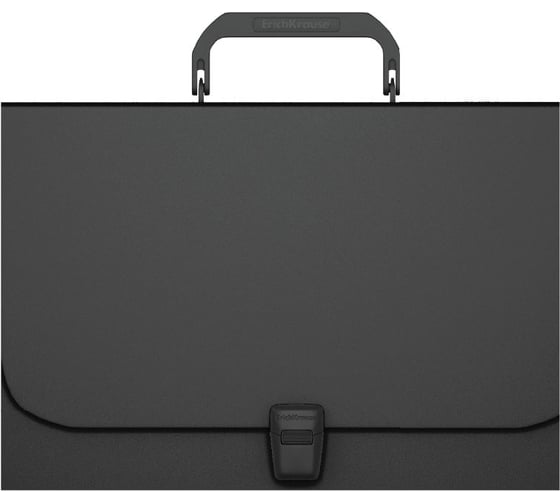 Пластиковый портфель ErichKrause Matt Classic, A4, черный 50434