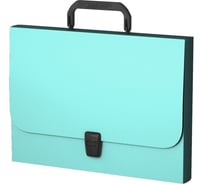 Пластиковый портфель ErichKrause Matt Pastel Mint FC мятный 53518