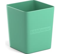 Настольная пластиковая подставка ErichKrause Base Powder оливковый 55821