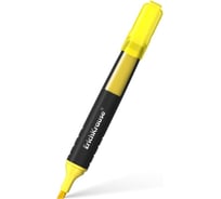 Текстмаркер ErichKrause Liquid H-30 с жидкими чернилами, цвет чернил желтый, в коробке по 10 шт 47973