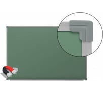 Магнитно-меловая доска BoardSYS одноэлементная 100x200 метталический профиль 20М*200