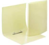 Папка Attache Акварель на двух кольцах 20 мм желтая до 150 листов 1429406