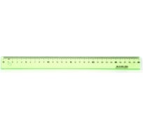 Линейка Attache Bright Colours 30 см пластиковая прозрачная зеленая 1421628