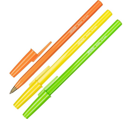 Шариковая ручка Attache Axiom синяя, 0.5 мм 1098094