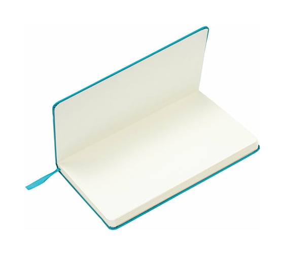 Блокнот BRAUBERG ULTRA А5 130x210 мм, балакрон, 80 г/м2, 96 листов, в точку, бирюзовый 113043