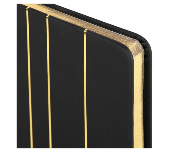 Блокнот BRAUBERG TOUCH А5 135x205 мм под кожу, 80 листов, линия, черный 113409
