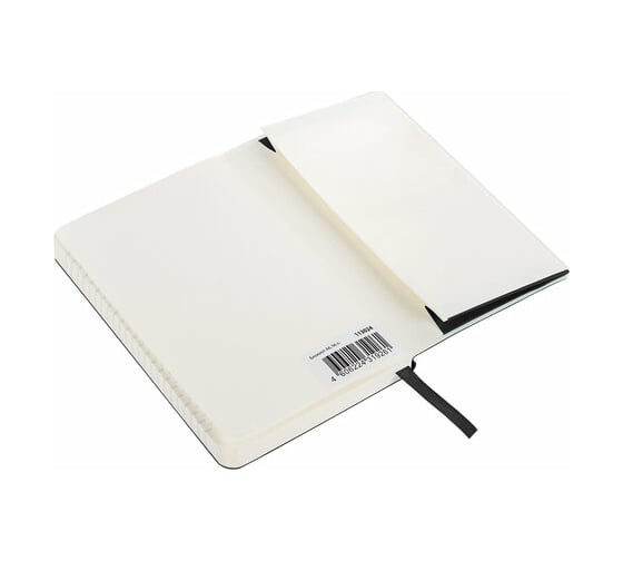 Блокнот BRAUBERG ULTRA малый формат 96x140 мм А6, под кожу, 80 г/м2, 96 листов, клетка, черный 113024