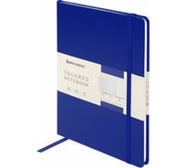 Блокнот BRAUBERG ULTRA А5 138x213 мм, балакрон, 80 г/м2, комбинированный блок 100 листов, темно-синий 113069