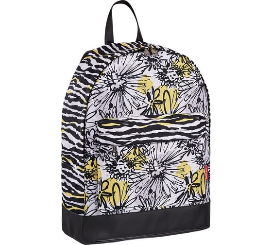 Рюкзак с отделением для ноутбука ErichKrause StreetLine 17L Zebra Flower 54747