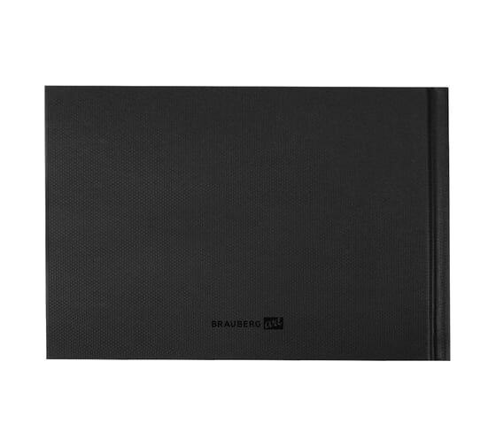 Скетчбук BRAUBERG ART слоновая кость 100 г/м2, 210x148 мм 110 листов, книжный твердый переплет 113186