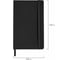 Скетчбук BRAUBERG ART CLASSIC белая бумага 140 г/м 130x210 мм, 80 листов кожзам, резинка, черный 113183 5