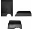 Горизонтальный лоток для бумаг BRAUBERG Standard, 350x253x65 мм, черный 237947 6