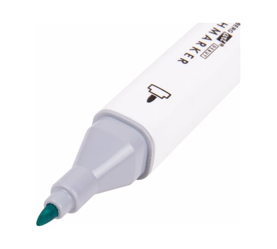 Двусторонние маркеры для скетчинга BRAUBERG ART DEBUT WHITE, набор 12 шт, морские цвета 152135
