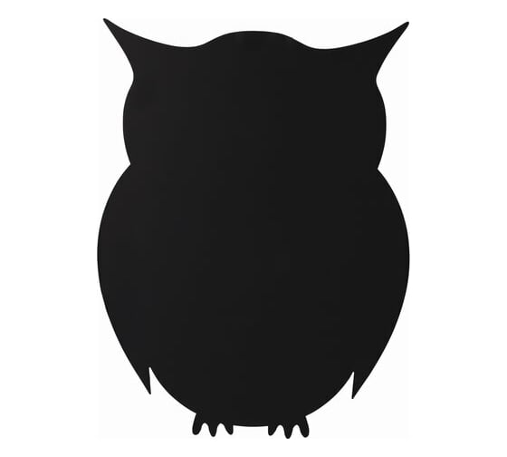 Магнитно-меловая доска BRAUBERG Baby Owl на холодильник 30x40 см с набором аксессуаров 237842