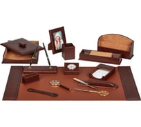 Офисный набор ООО Комус класса Люкс CROCODILE D231026 кожаный 13 предметов 171407