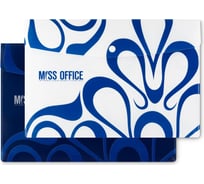 Папка-конверт Attache Selection Miss Office на кнопке А4 200 мкм 2 шт в упаковке 1487655