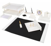 Настольный набор BESTAR Platon из дерева, 11 предметов, цвет белое дерево 237215