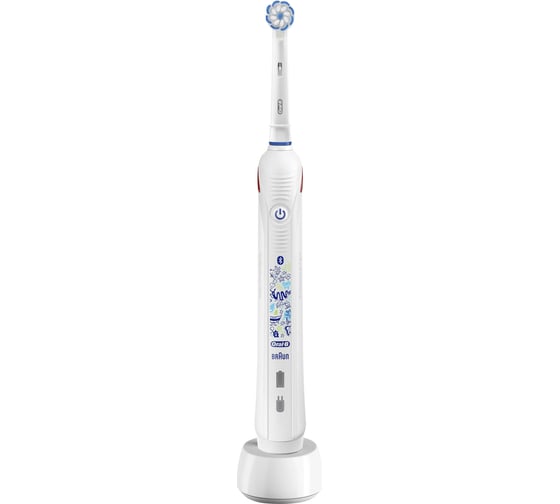 Электрическая щетка ORAL-B Junior Smart 4/D601.513.3 Sensi White Б0044910 1