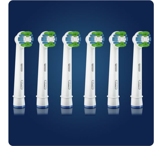 Насадки для зубной щетки ORAL-B EB20RB Precision Clean 6 шт Б0052977