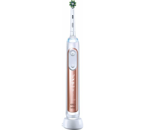 Электрическая зубная щетка ORAL-B GeniusX D706.513.6 Rose gold Золотая Б0054724