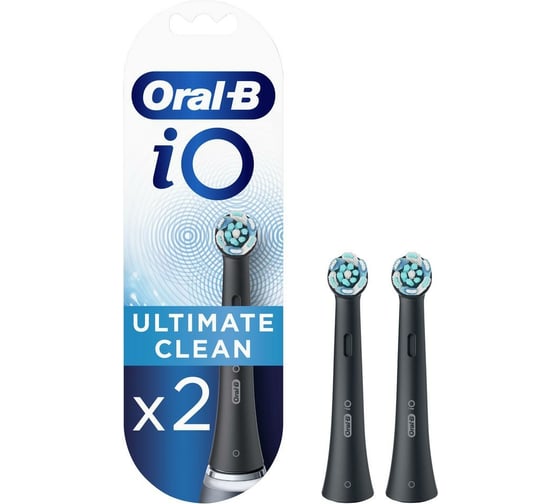 Насадки для зубной щетки ORAL-B iO RB Ultimate Clean Black 2 шт. Б0052967 1