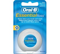 Зубная нить ORAL-B Essential floss мятная 50 м Б0048563