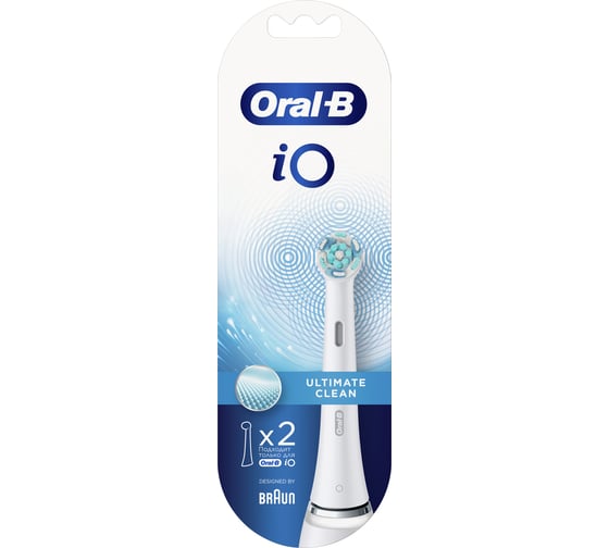 Насадки для зубной щетки ORAL-B iO RB Ultimate Clean 2 шт. Б0052966