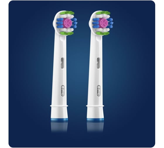 Насадки для зубной щетки ORAL-B EB18рRB 3DWhite CleanMaximiser 2 шт Б0052971