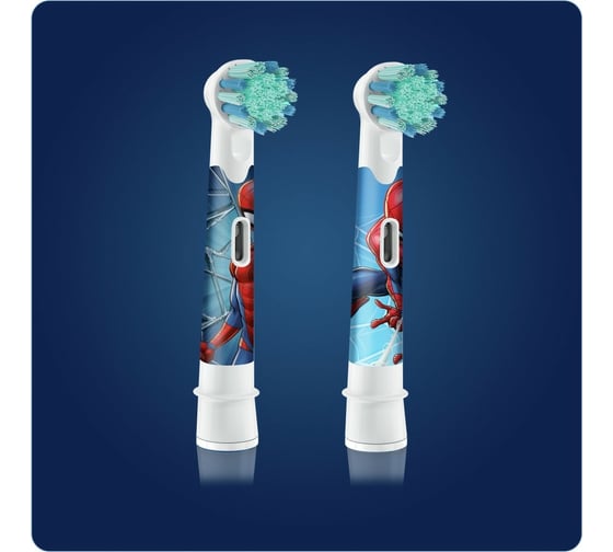 Насадки для зубной щетки ORAL-B Kids EB10S 2K Spiderman 2 шт Б0052970