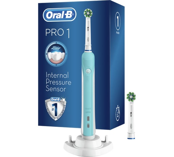 Электрическая зубная щетка ORAL-B Pro1 570/D16.524U CrossAction промоупаковка 21/22 Б0054095