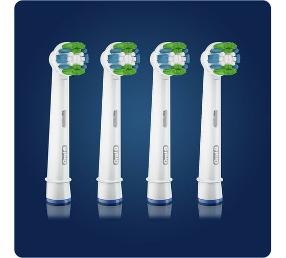 Насадки для зубной щетки ORAL-B EB20RB Precision Clean 4 шт Б0052976 53019330
