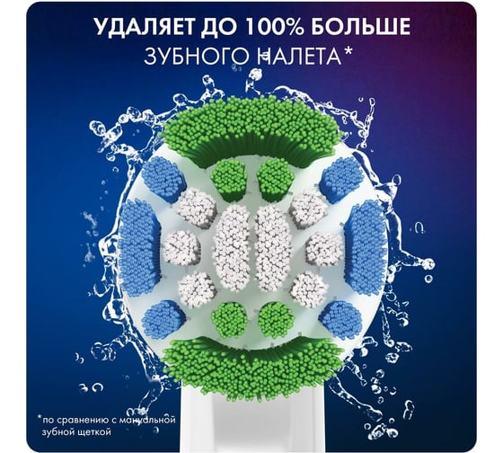 Насадки для зубной щетки ORAL-B EB20RB Precision Clean 4 шт Б0052976 53019330