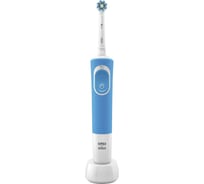 Электрическая зубная щетка ORAL-B Vitality D100.413.1 CrossAction Blue промоупаковка Б0049651