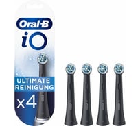 Насадки для зубной щетки ORAL-B iO RB Ultimate Clean Black 4 шт. Б0055563