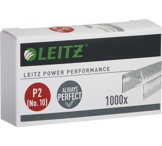 Степлер Leitz Nexxt Wow до 10 листов белый 1312240