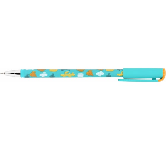 Масляная ручка LOREX MIX серия Slim Soft 0,50 мм синий 24 шт LXOPSS-MIX