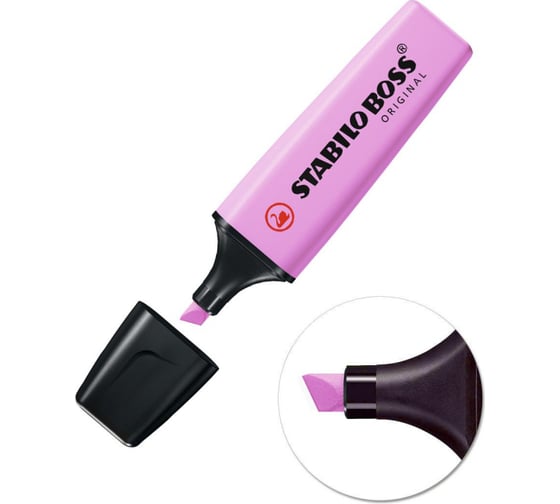 Набор текстовыделителей Stabilo Boss Original Pastel толщина линии 2-5 мм, 15 цветов 1426057