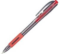 Ручка шариковая одноразовая автоматическая Unimax Fab GP красная, 0.5 мм, 803484