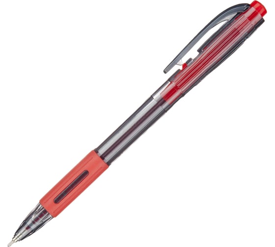 Одноразовая автоматическая шариковая ручка Unimax Fab GP красная, 0.5 мм 803484