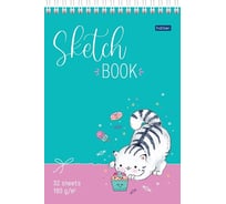 Блокнот Hatber Premium SketchBook 32л, А5, 160г/кв.м, без линовки 6 шт 66878