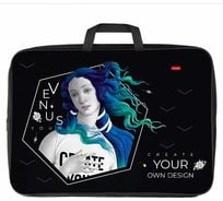 Текстильная сумка для тетрадей Hatber Ты-особенная! с ручками, А3, 475x345x75 мм 12 шт 075894