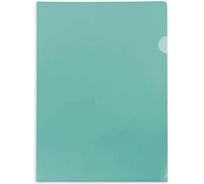 Пластиковая папка-уголок Hatber А4, 150 мкм, зеленая, 20 шт 010992