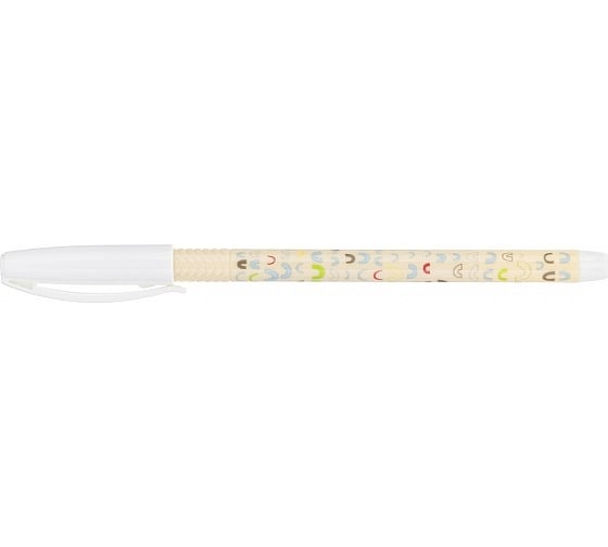 Шариковая ручка Hatber Uno 0.7 мм, склипом, корпус с рисунком, ассорти, 48 шт 072966