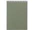 Блокнот Hatber METALLIC 80л, А6, клетка, пластиковая обложка, на гребне 040401 1