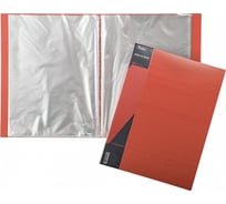 Пластиковая папка Hatber 80 вкладышей, А4, корешок 40 мм STANDARD 800 18 шт 039802