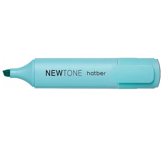 Текстовыделитель Hatber NEWtone PASTEL клиновидный пишущий узел, бирюзый, 12 шт 060874