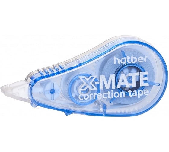Корректирующая лента Hatber X-Mate MINI 5мм, х 6м, в пакете 12 шт 058784 1
