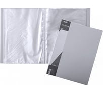 Пластиковая папка Hatber 100 вкладышей, А4, корешок 40 мм STANDARD 800 18 шт 039806