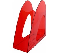 Вертикальный лоток Hatber 235х90х240, красный, тонированный 4 шт 047418